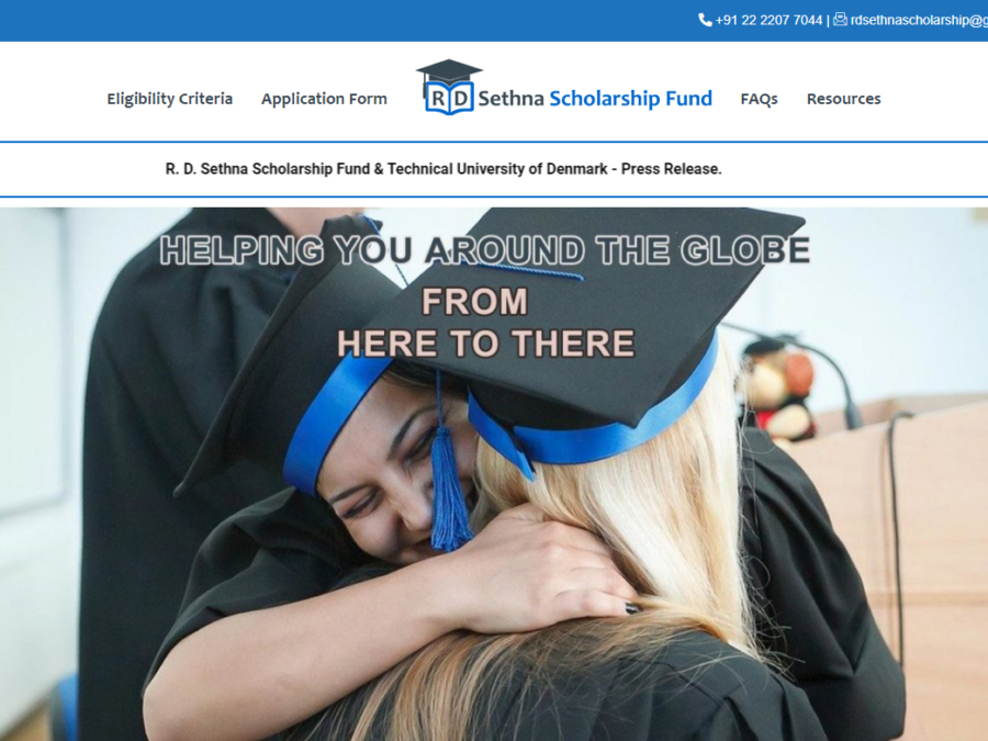 R D Sethna Scholarship Fund